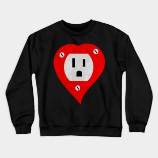 retro Couple love Crewneck Sweatshirt